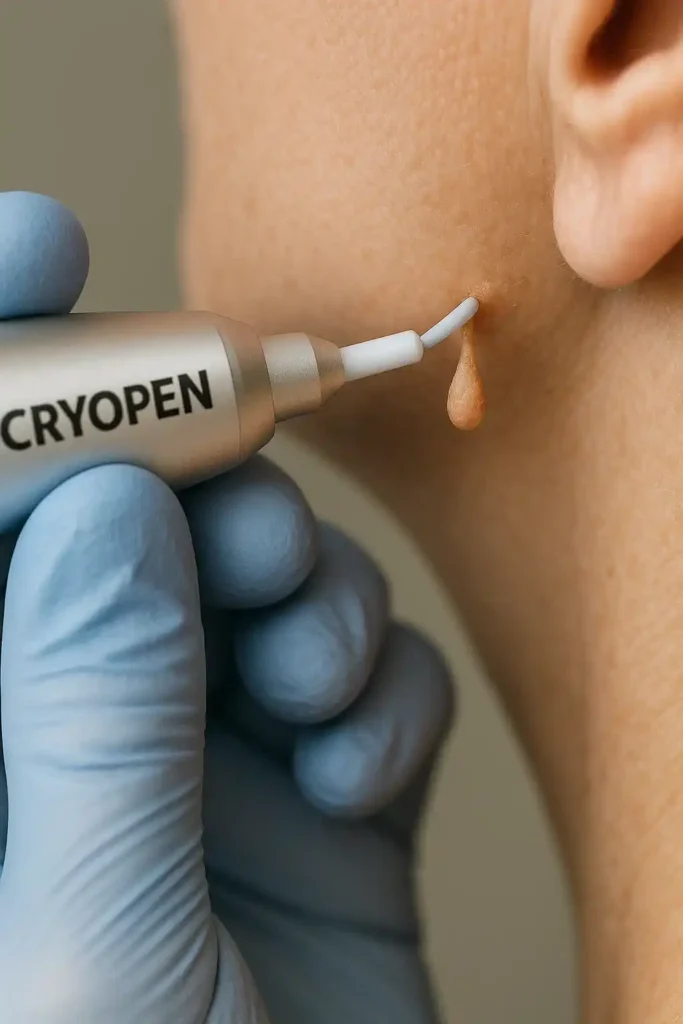 Cryopen for skin tags removal Lowestoft speak to our team today!