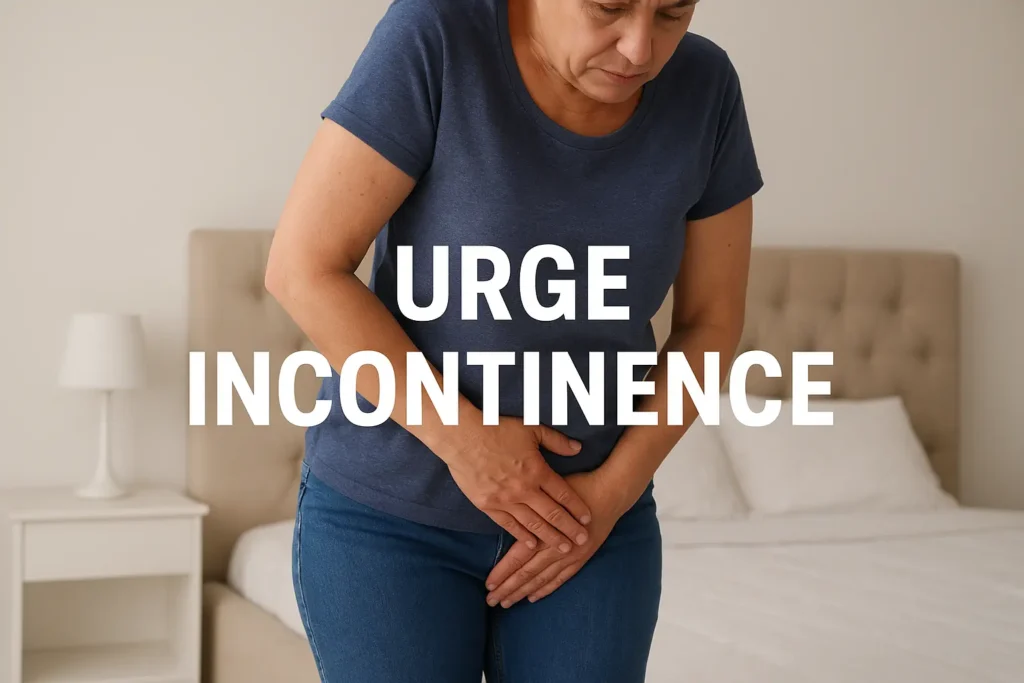 how to manage urge incontinence Lowestoft symptoms