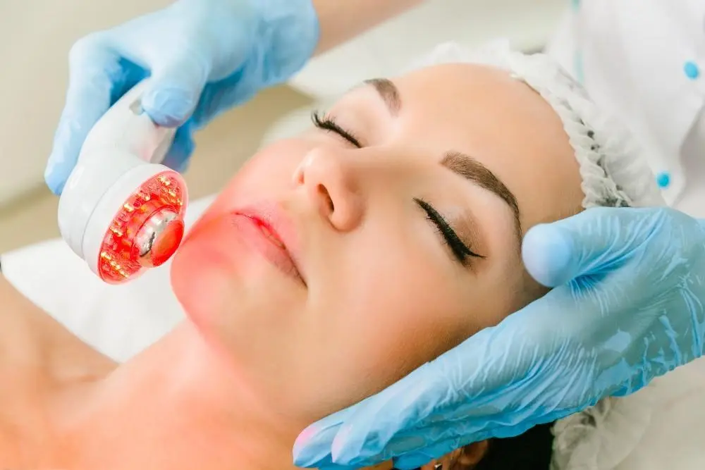 woman having non-surgical Morph8 treatment Lowestoft