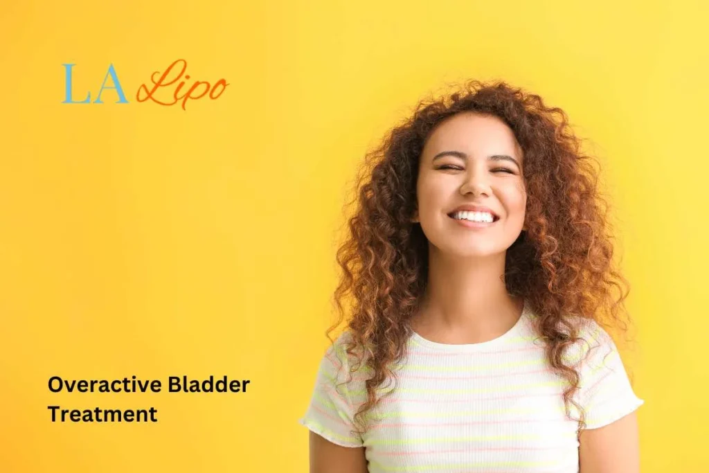 woman smiling about overactive bladder treatment Lowestoft solutions