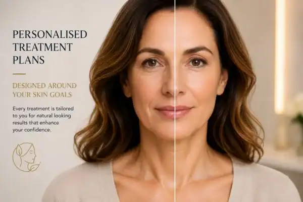 Before and after results of Collagen Lift Therapy Lowestoft