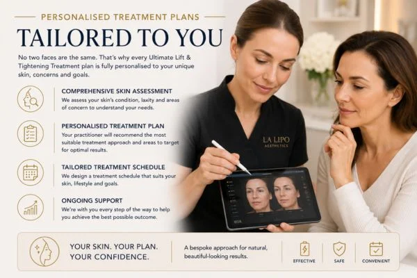 book a consultation about your ultimate lift and tighten treatment Lowestoft